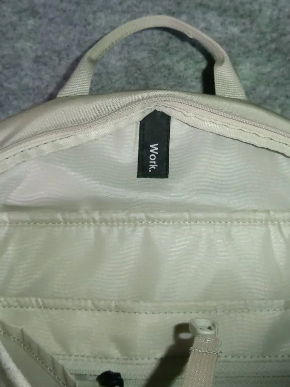 Thule Backpack Brown Tan Travel Work Laptop Organizer Daypack Bag with Safezone